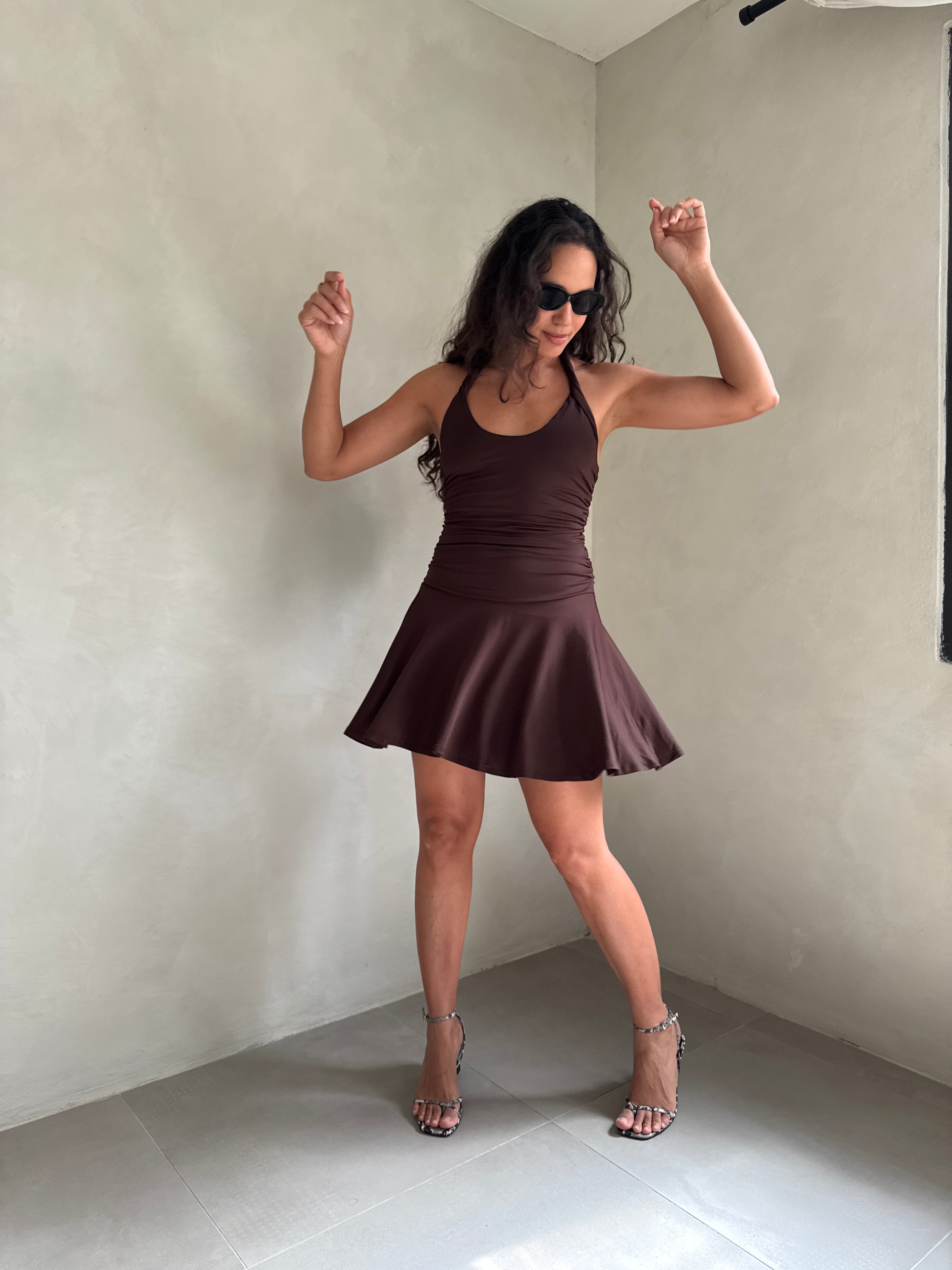 Bailey in Chocolate Dress by NIA