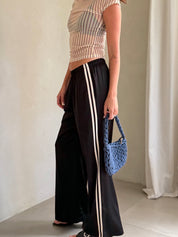 Track Pants Black & White