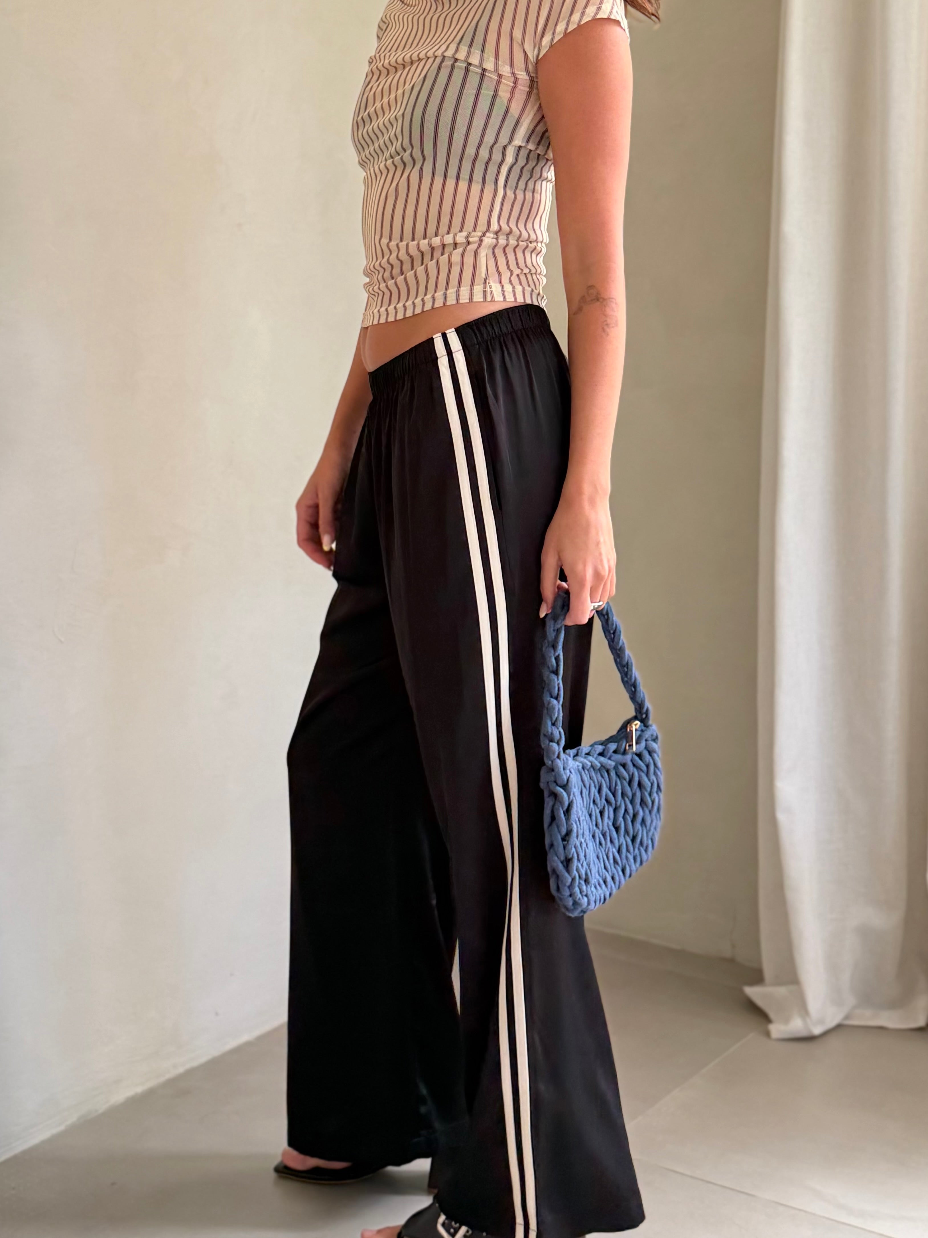 Track Pants Black & White