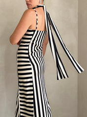 Striped Maxi