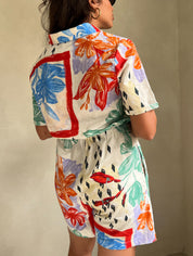 Solace Linen Romper