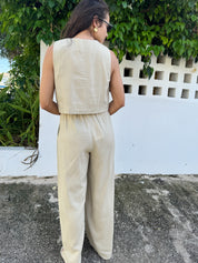 Rita Linen Vest