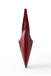 AGAVE TRIANGULAR TOTE XL | Burgandy