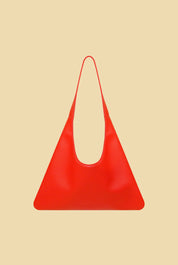 Agave Triangular Tote | Tomato