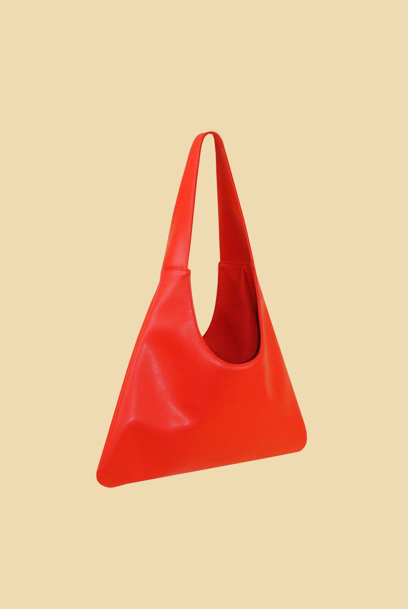 Agave Triangular Tote | Tomato