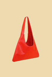 Agave Triangular Tote | Tomato