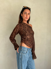 Leopard Top