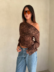 Leopard Top