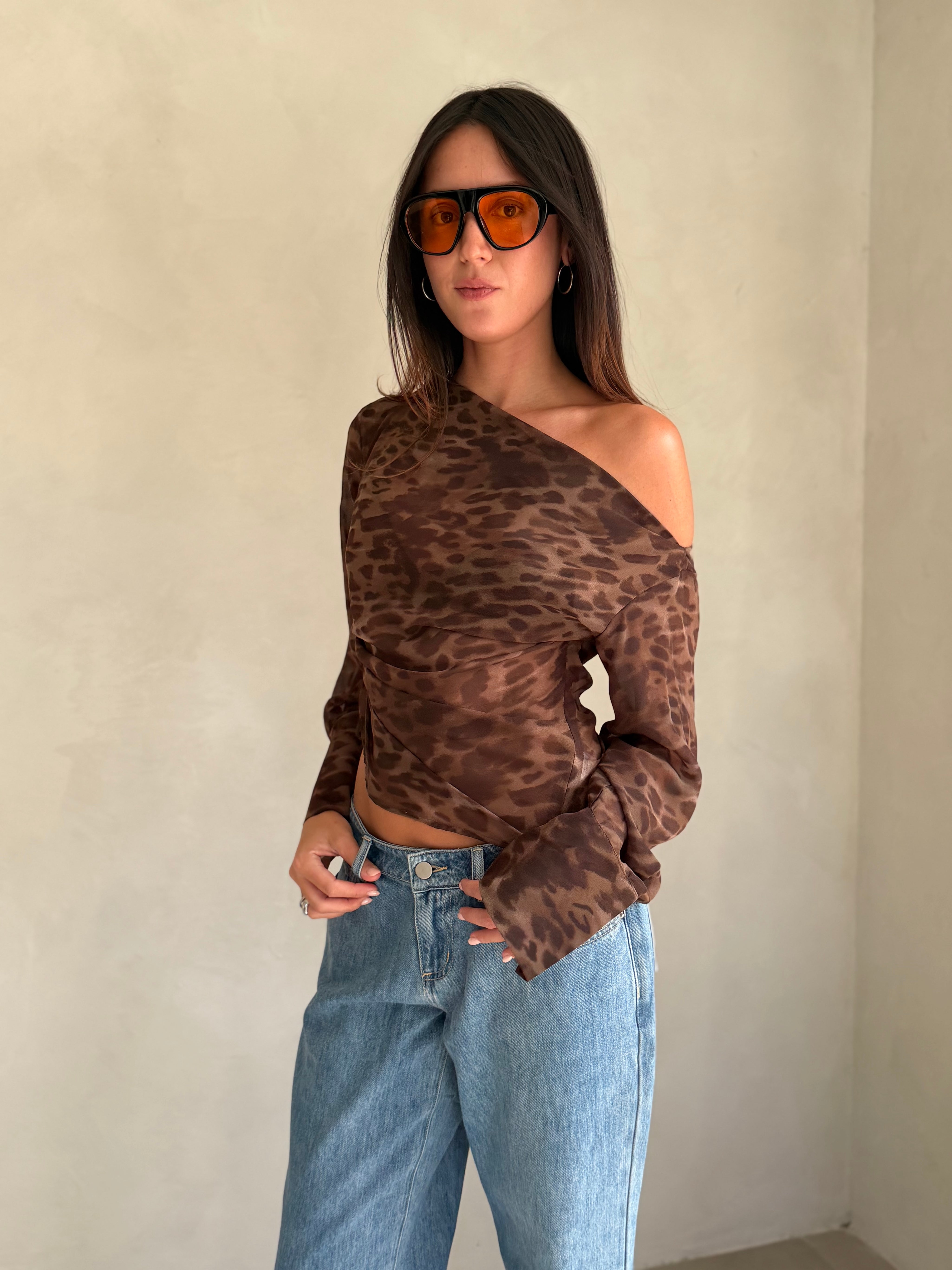 Leopard Top