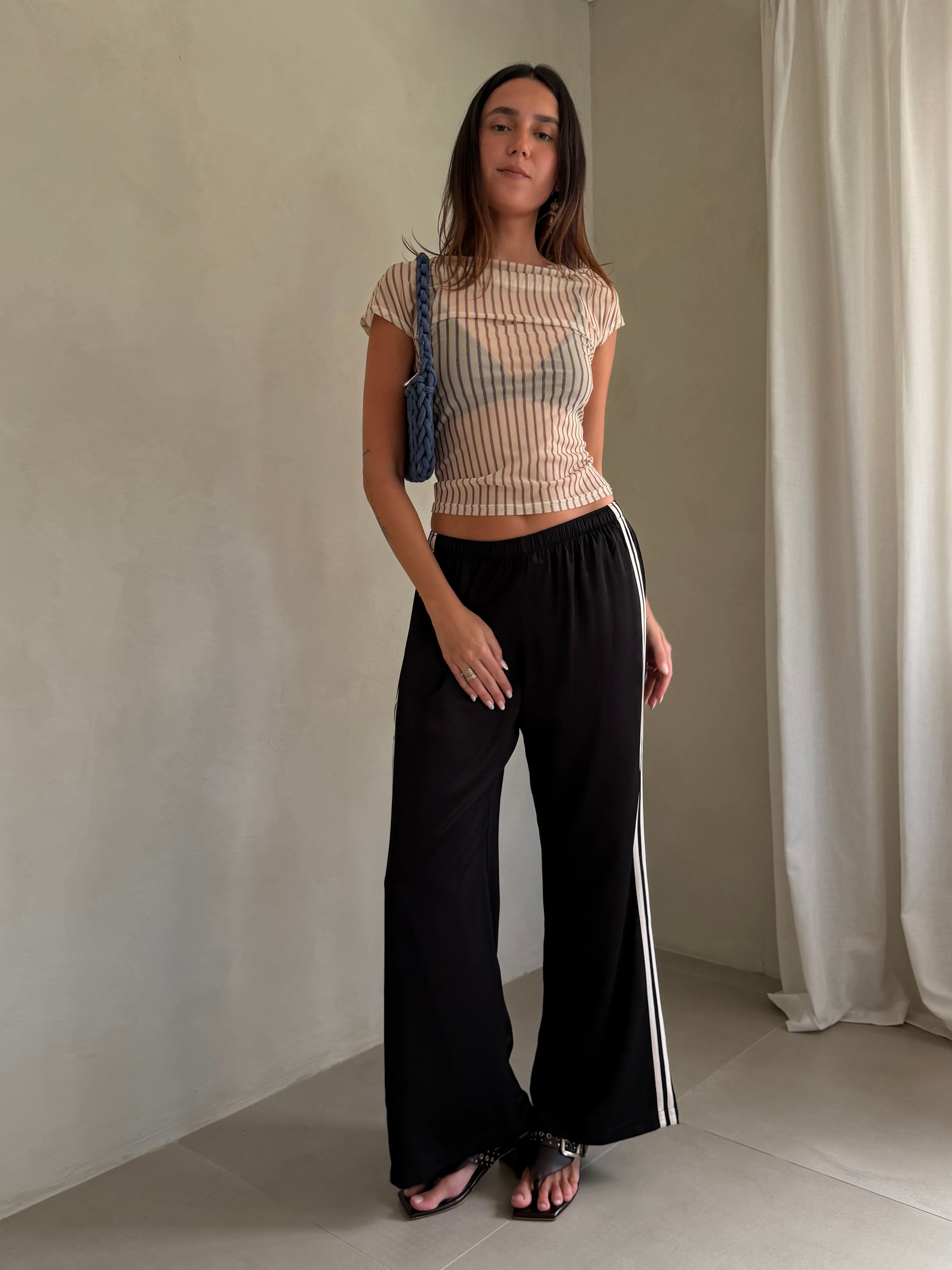 Track Pants Black & White