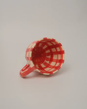Rolanda Mug Plaid Red by Conloque