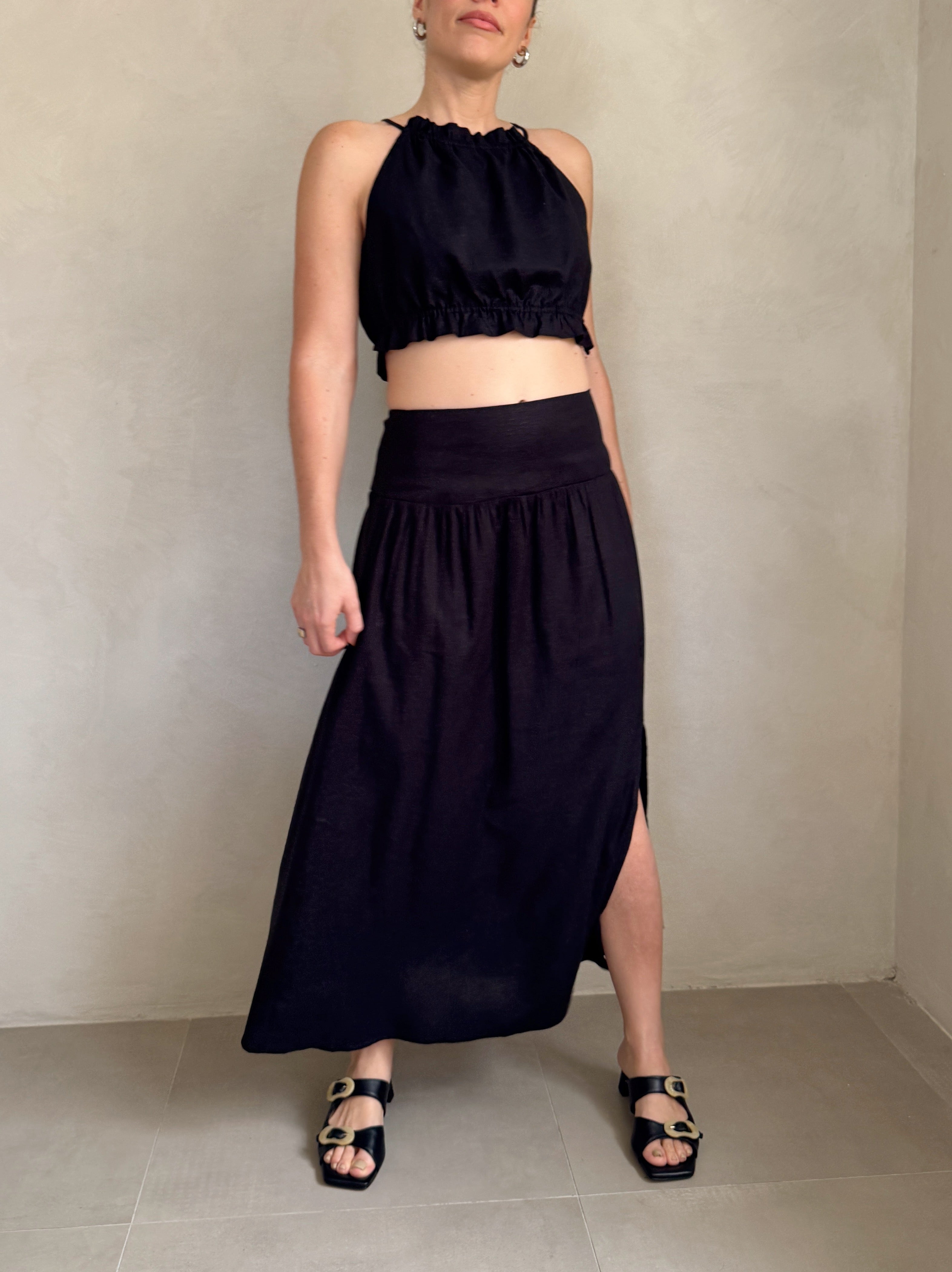 Layla Halter Skirt Set