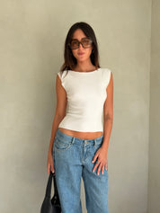 Boat Neck Top