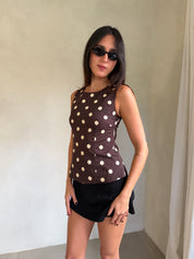 Agatha Polka Dot Blouse