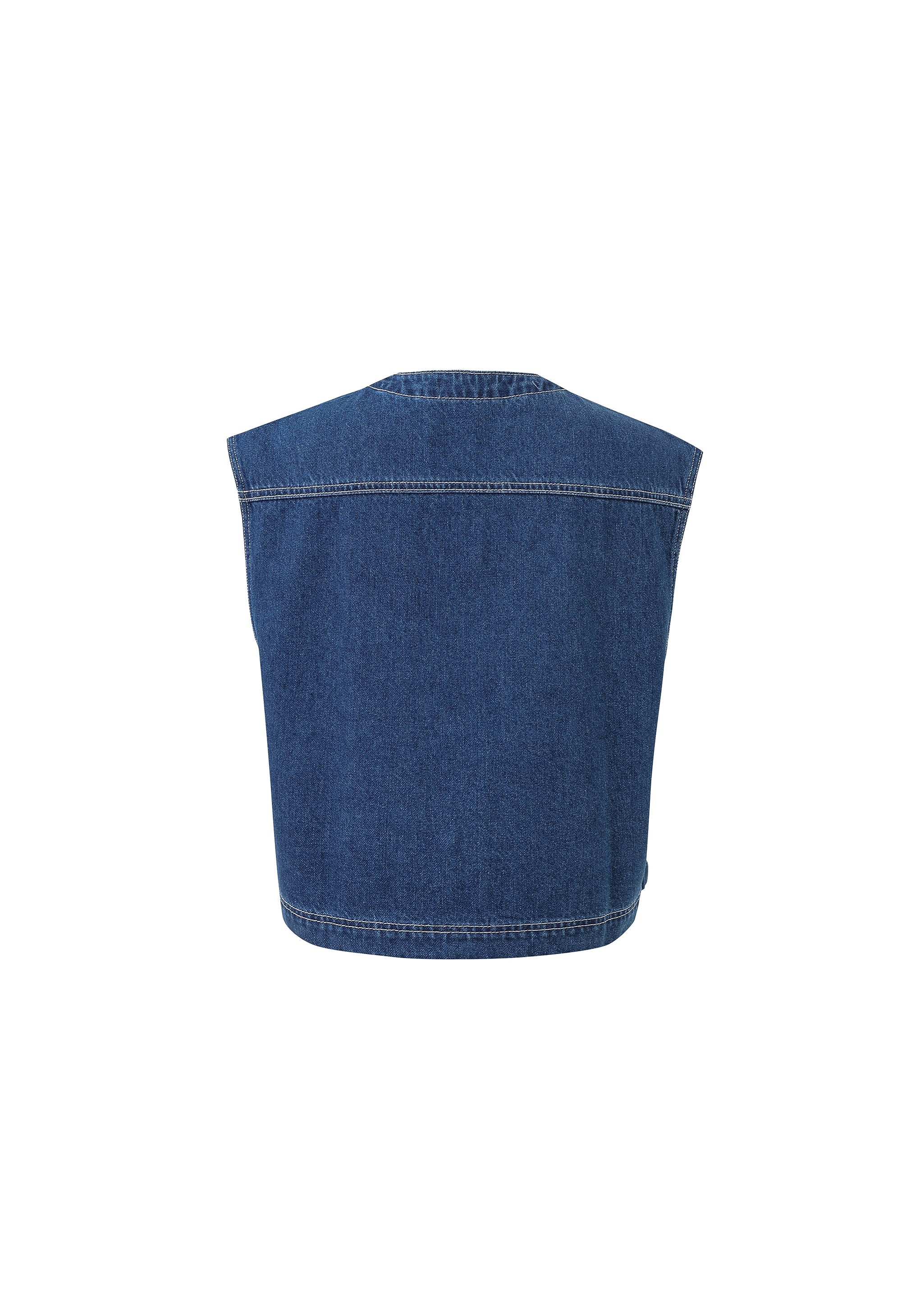 VICTORY DENIM VEST by FRNCH
