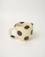 Polka Mug Black and White by Conloque