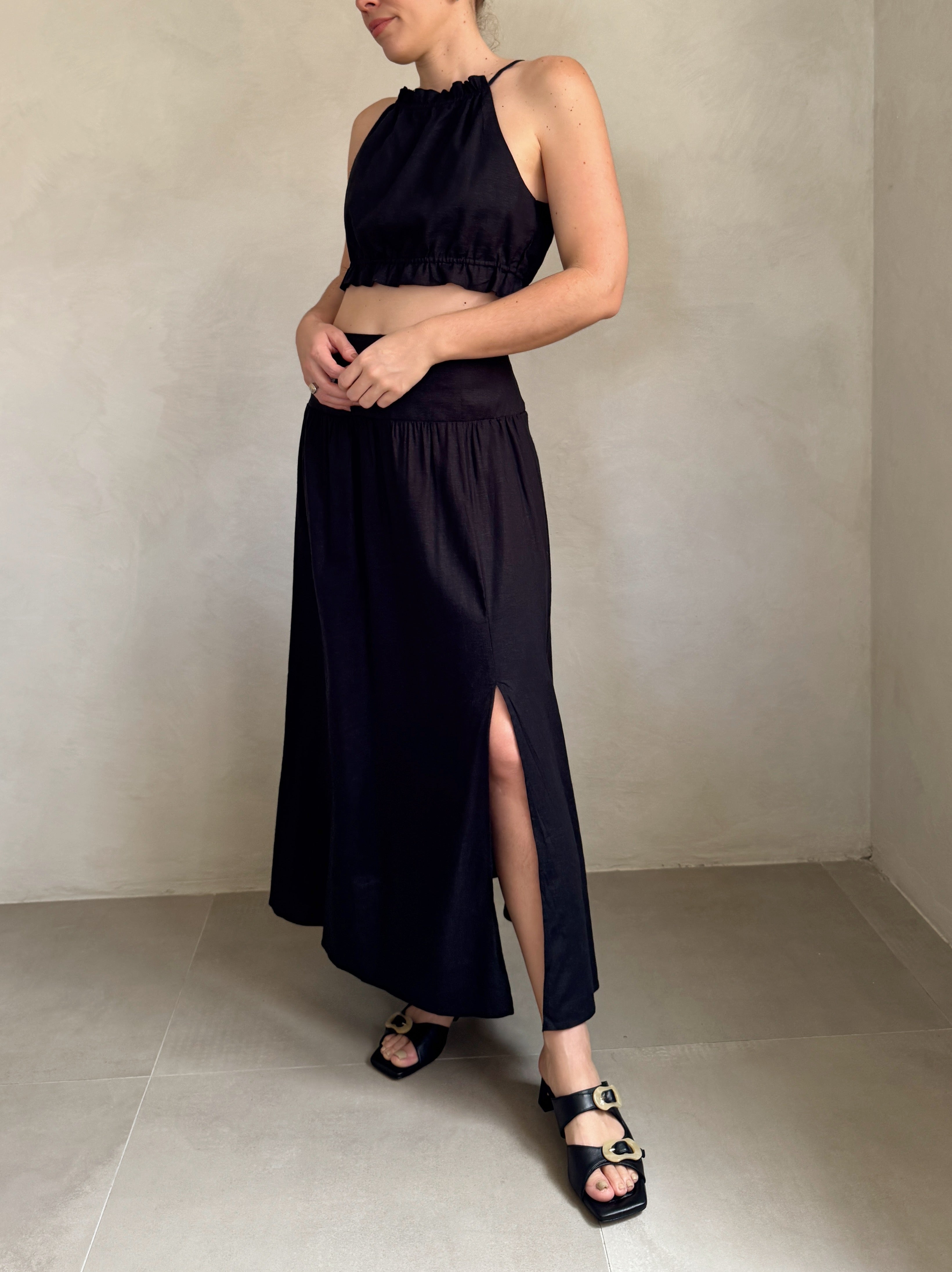 Layla Halter Skirt Set