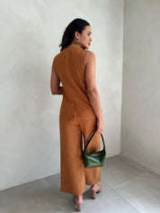 Cinnamon Linen Pants by Nice Things