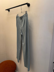 Aqua Linen Pants by Nice Things