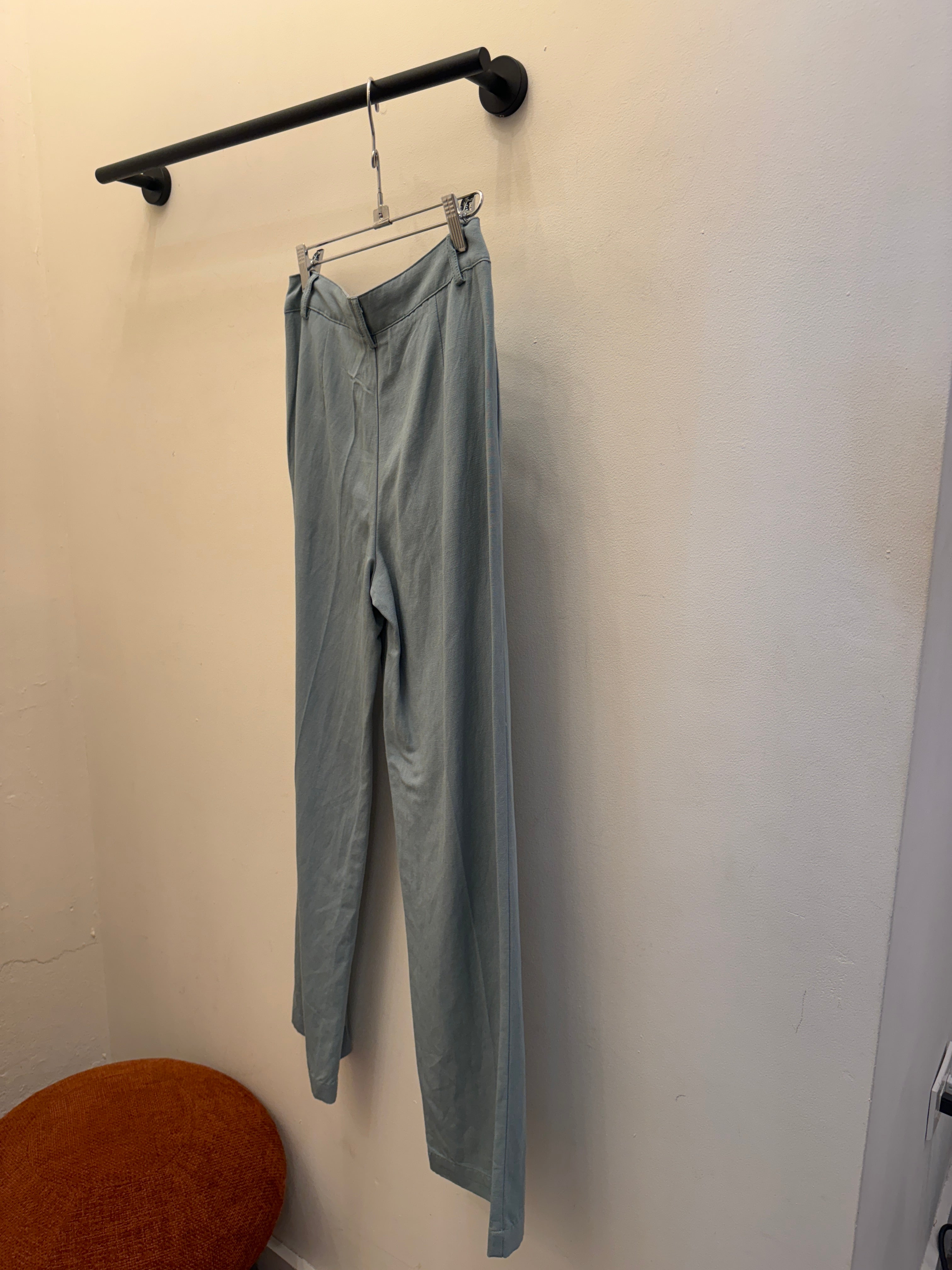 Aqua Linen Pants by Nice Things