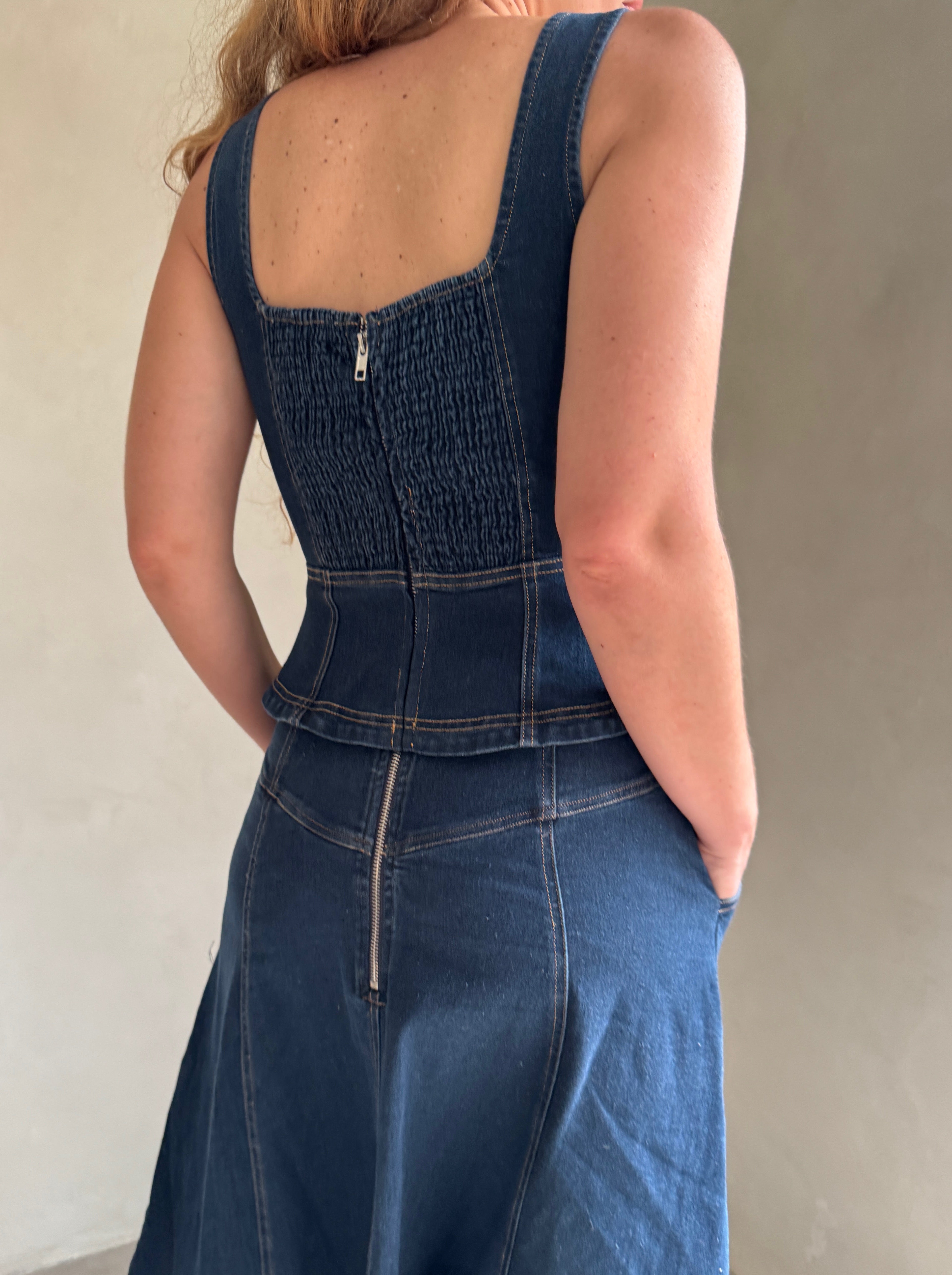 Denim Skirt by MR