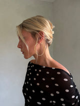 Leticia Thin Hoops