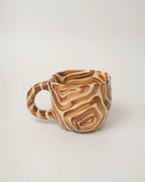 Rolanda Mug Brown Topographic by Conloque