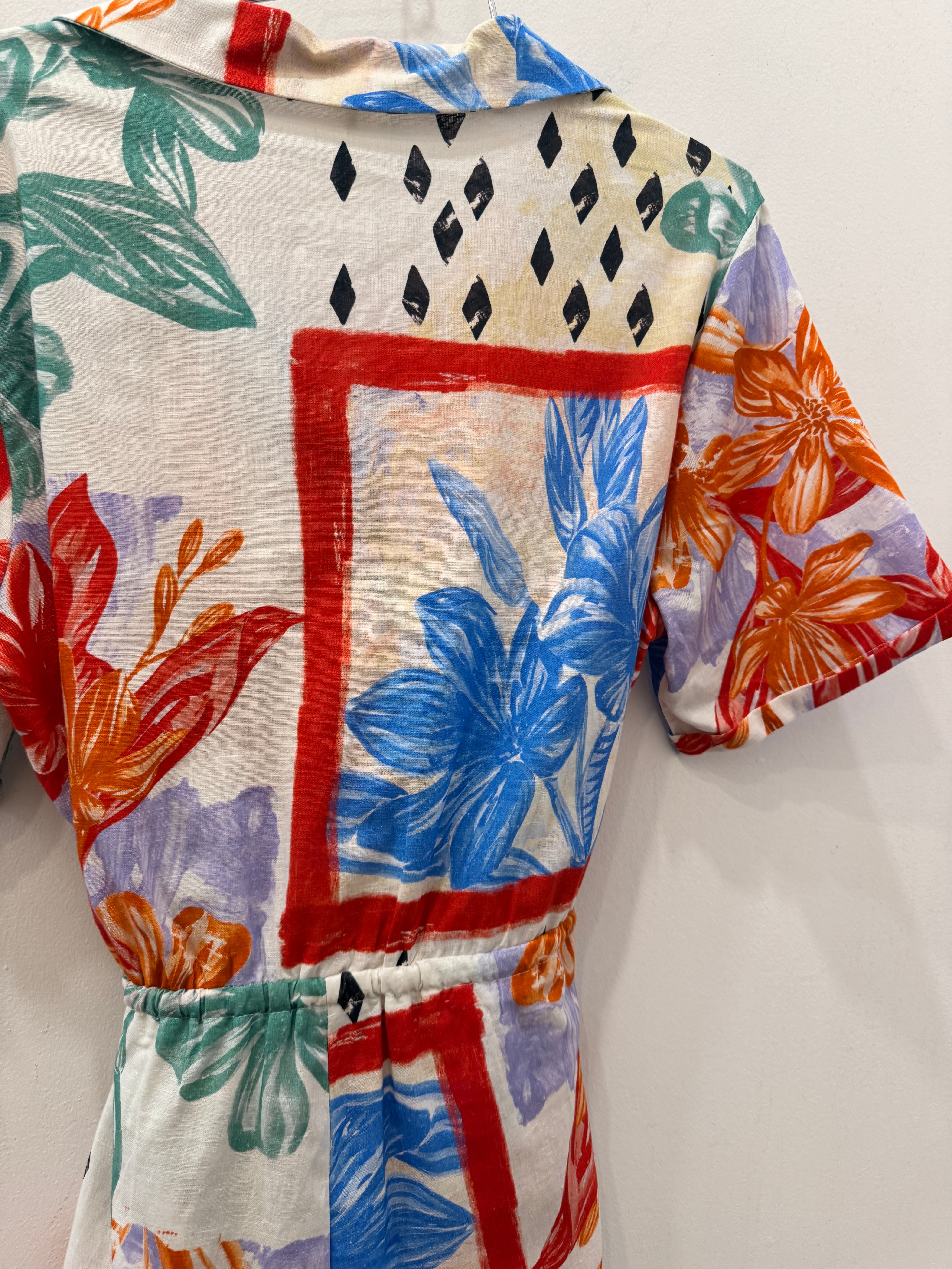 Solace Linen Romper