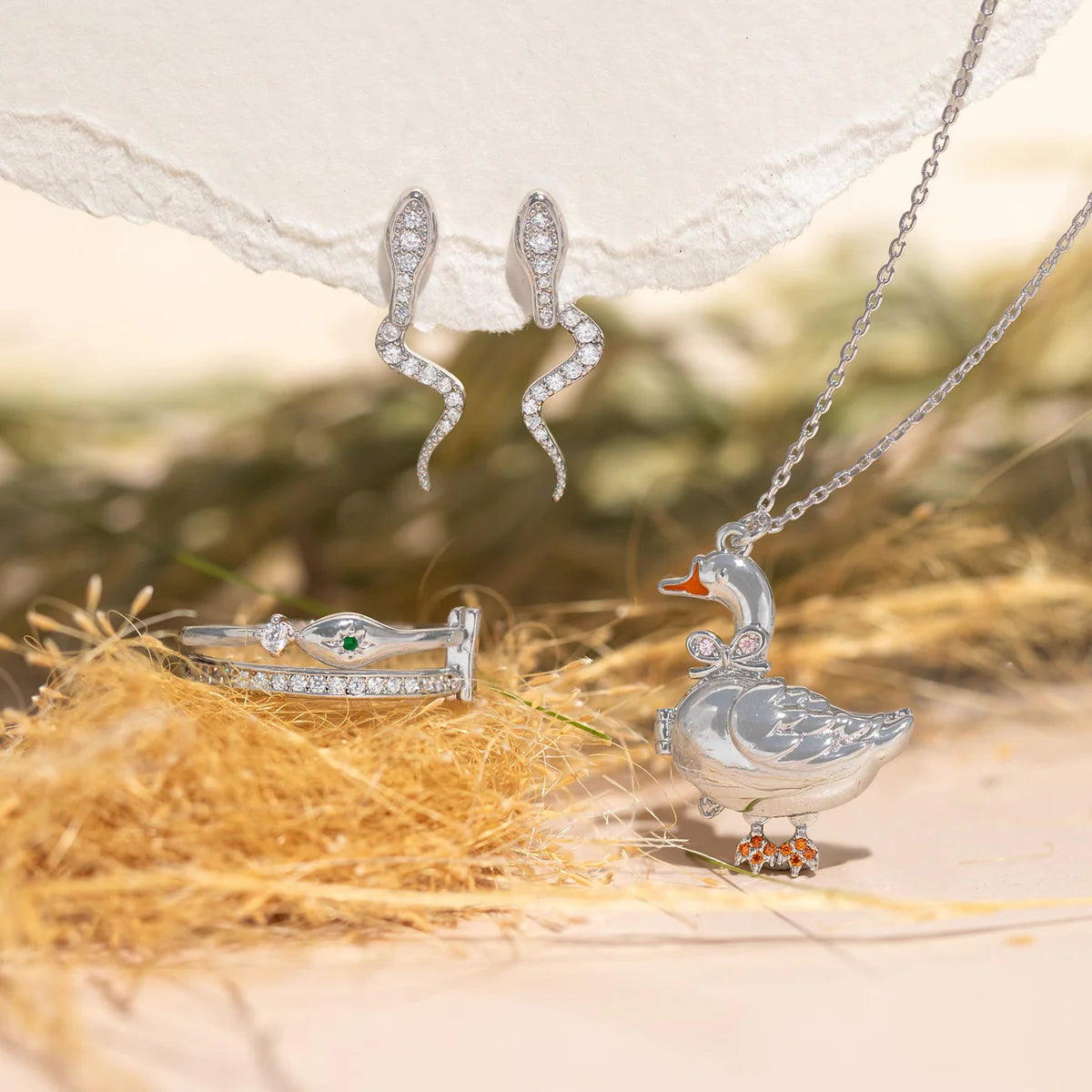 Mother Goose Locket by Girls Crew