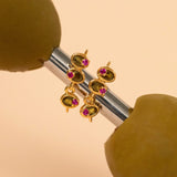 Mini Olive Studs By Girls Crew