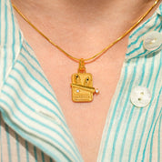 Sardine Charm Necklace by Girls Crew