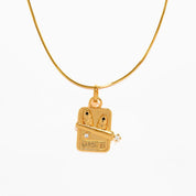 Sardine Charm Necklace by Girls Crew