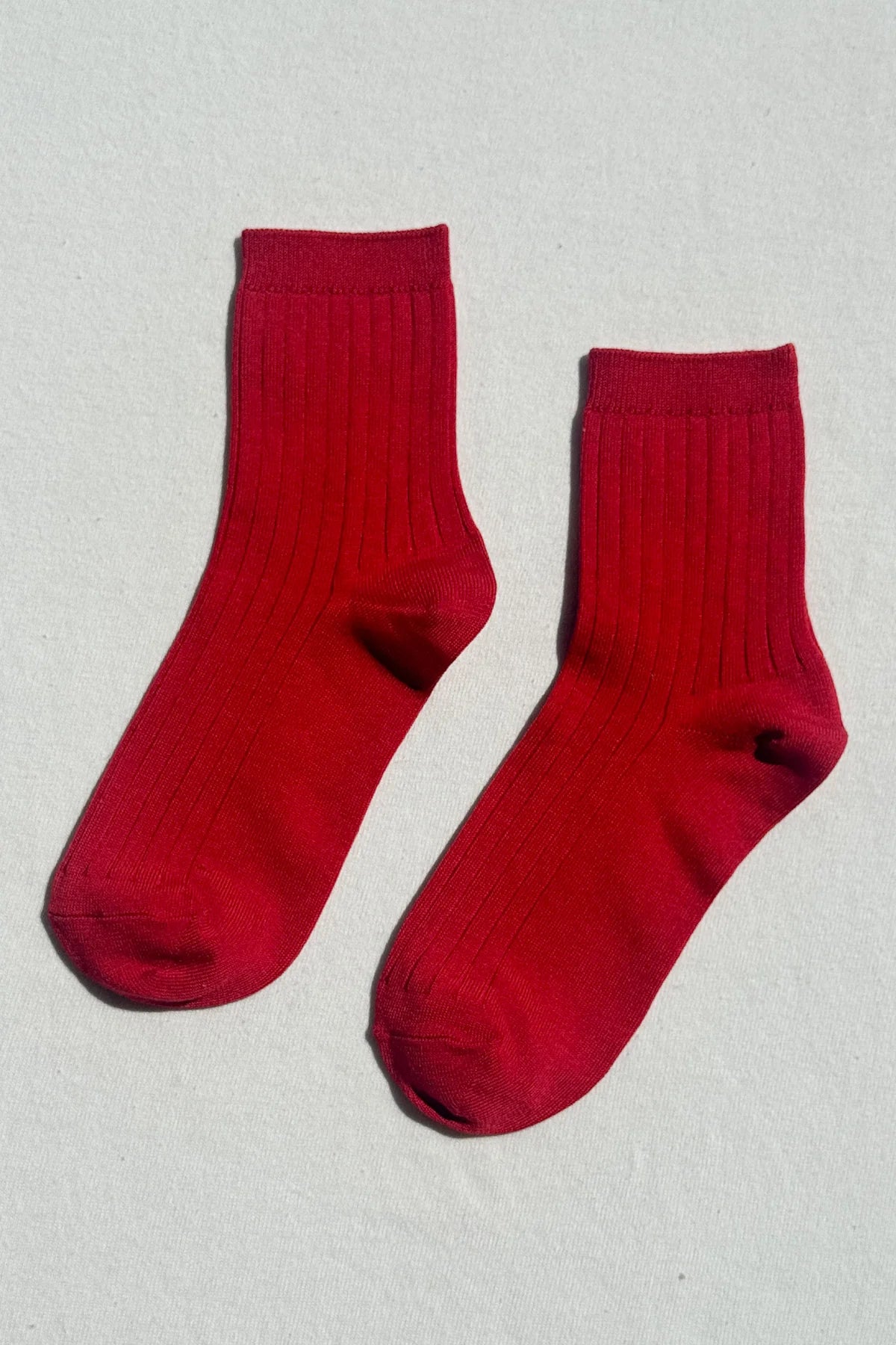 Her Socks in Red by Le Bon Shoppe