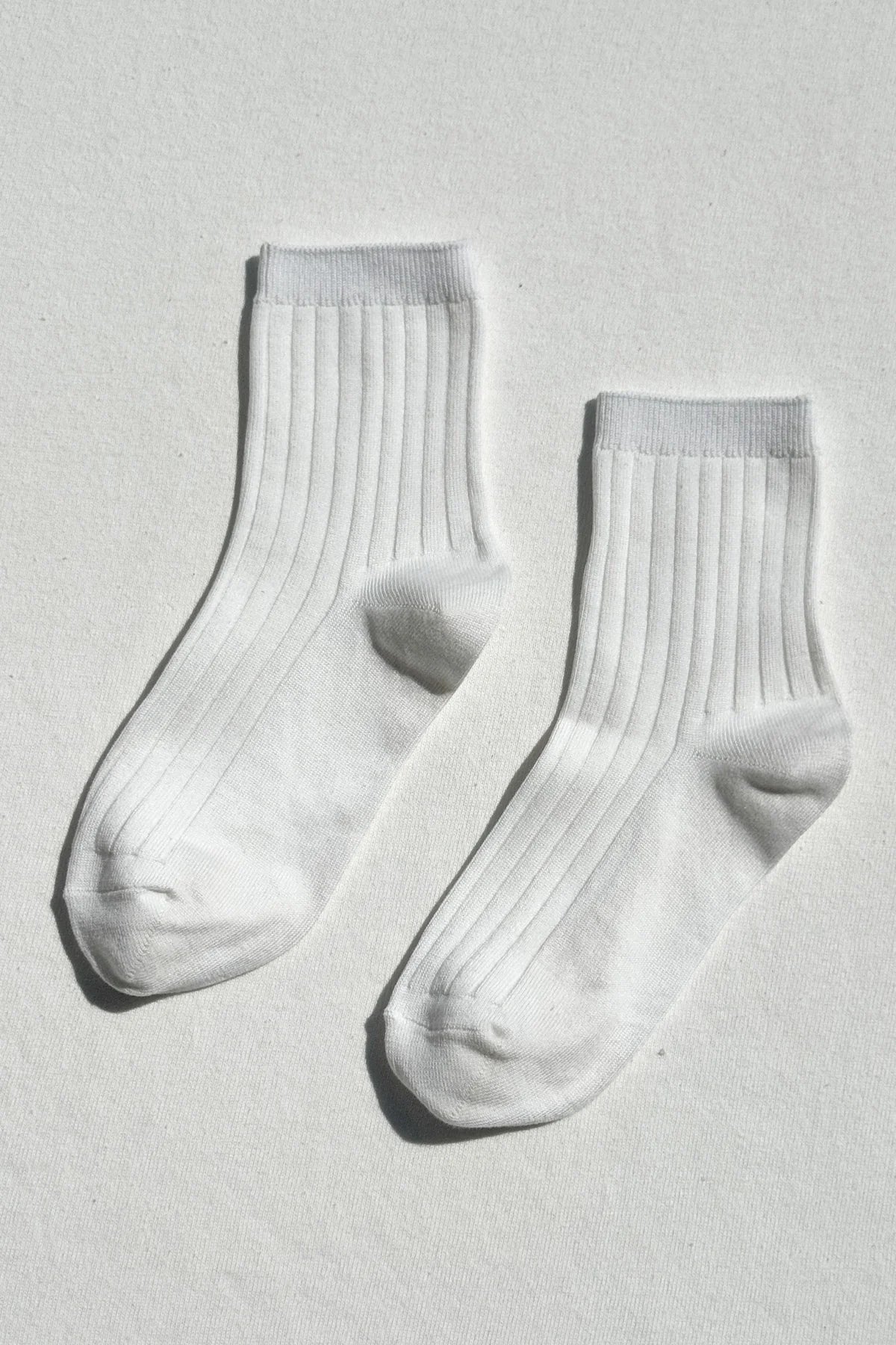 Her Socks in White by Le Bon Shoppe