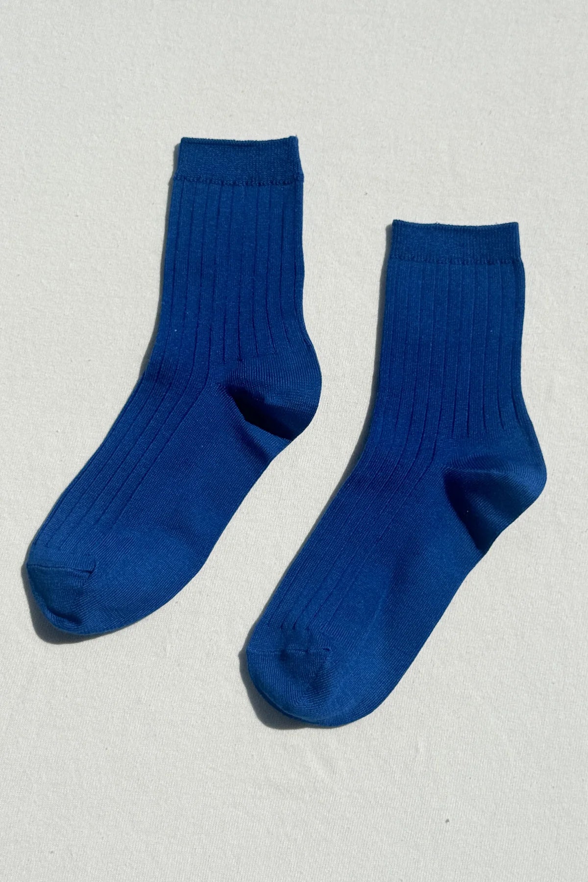 Her Socks in Blue by Le Bon Shoppe