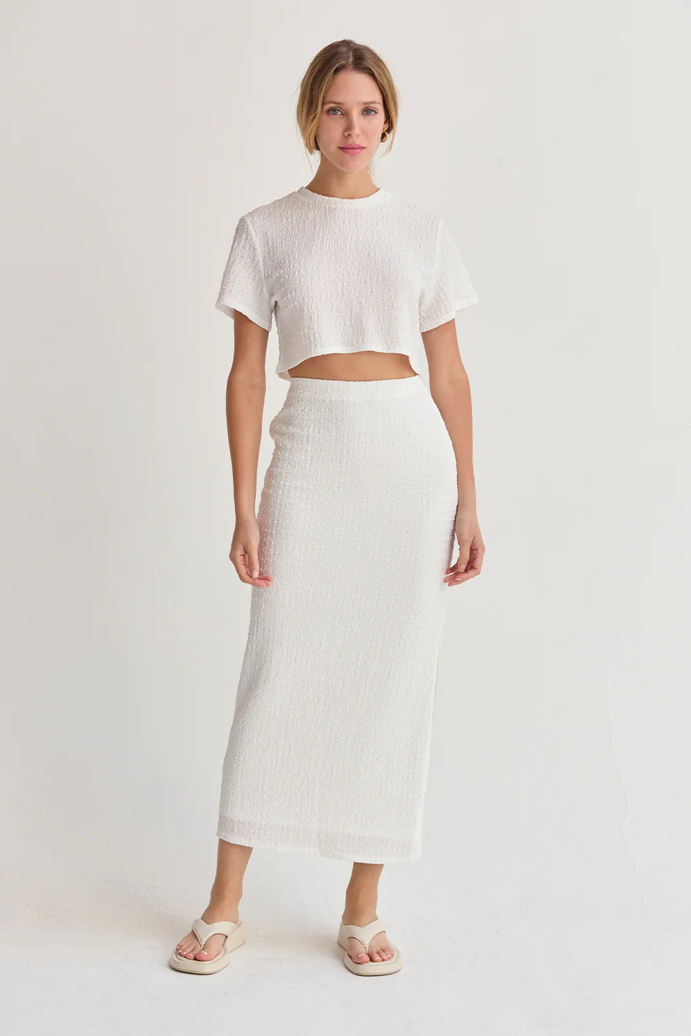 Jenna Textured Knit Set