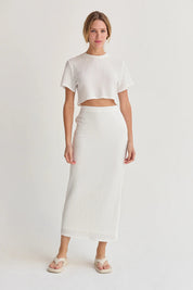 Jenna Textured Knit Set