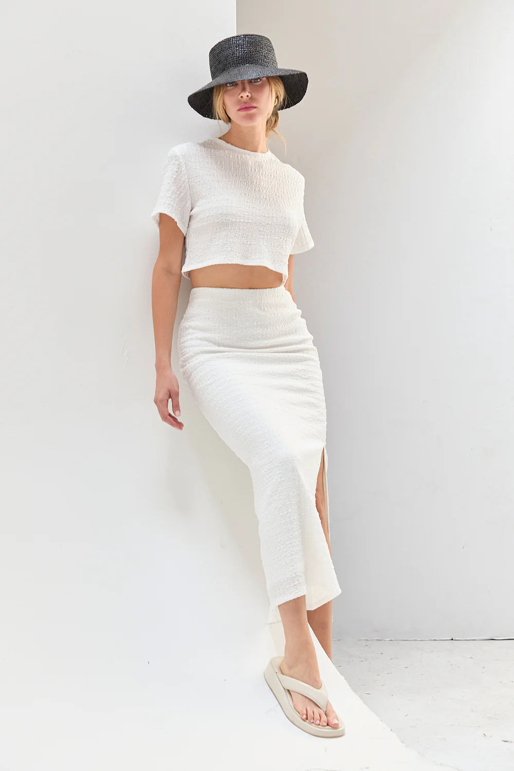 Jenna Textured Knit Set