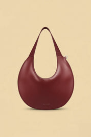 Agnes Moon Bag | Burgundy