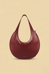 Agnes Moon Bag | Burgundy