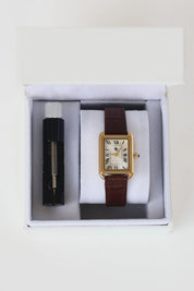 Paloma | Brown Croc Watch