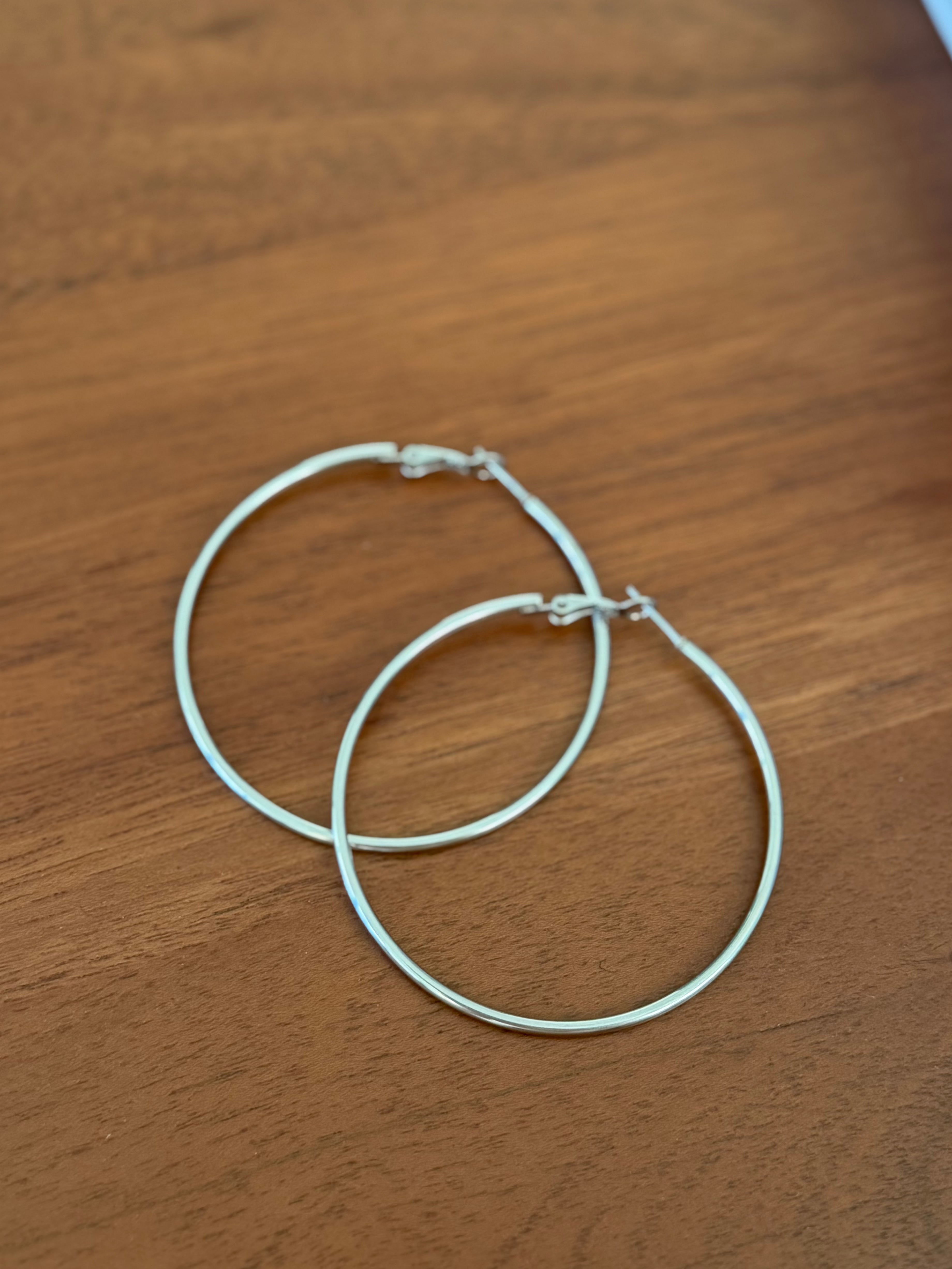 Leticia Thin Hoops