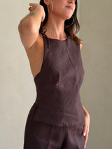 Cali Top | Brown by Le Godet