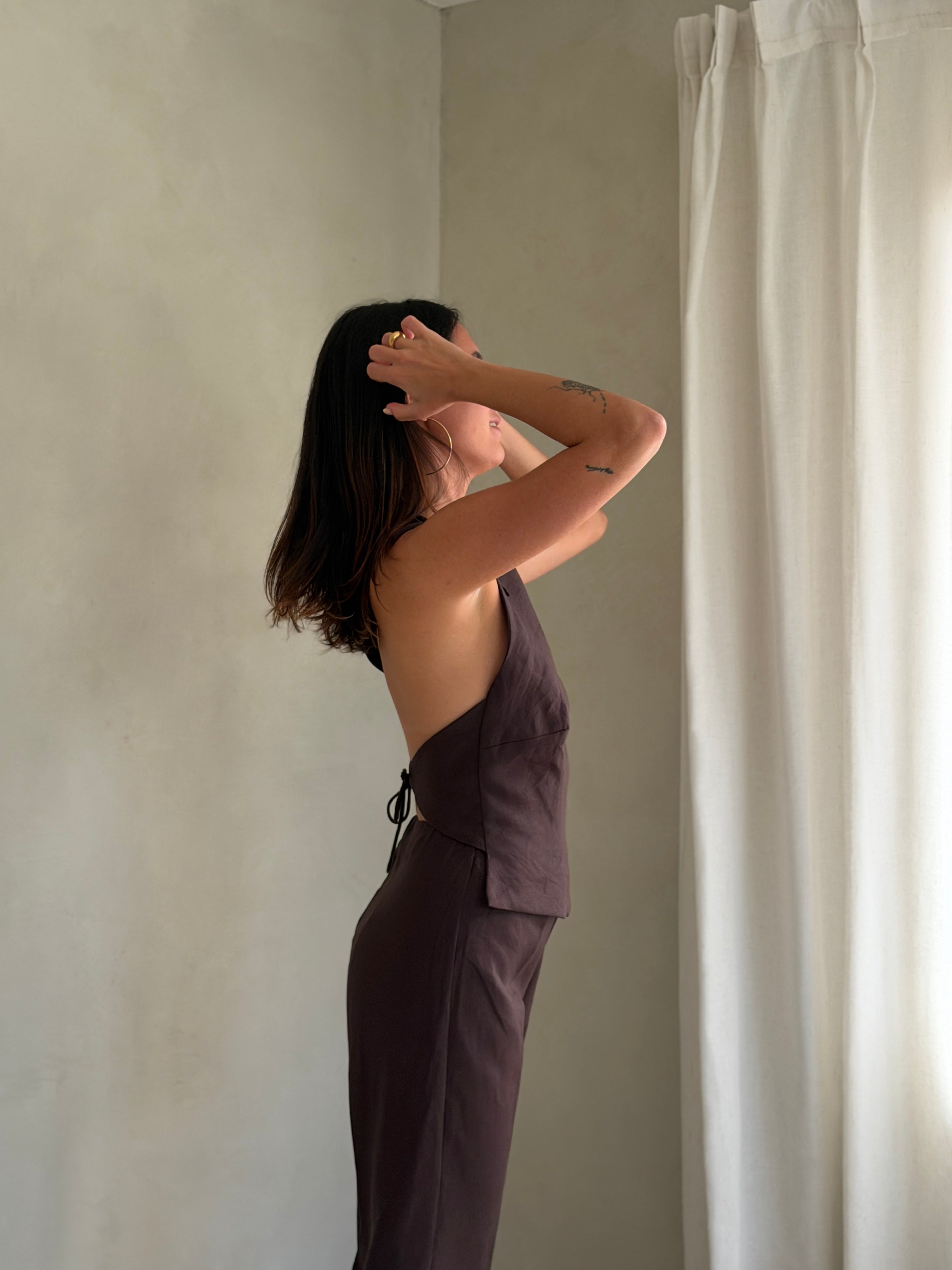 Cali Top | Brown by Le Godet