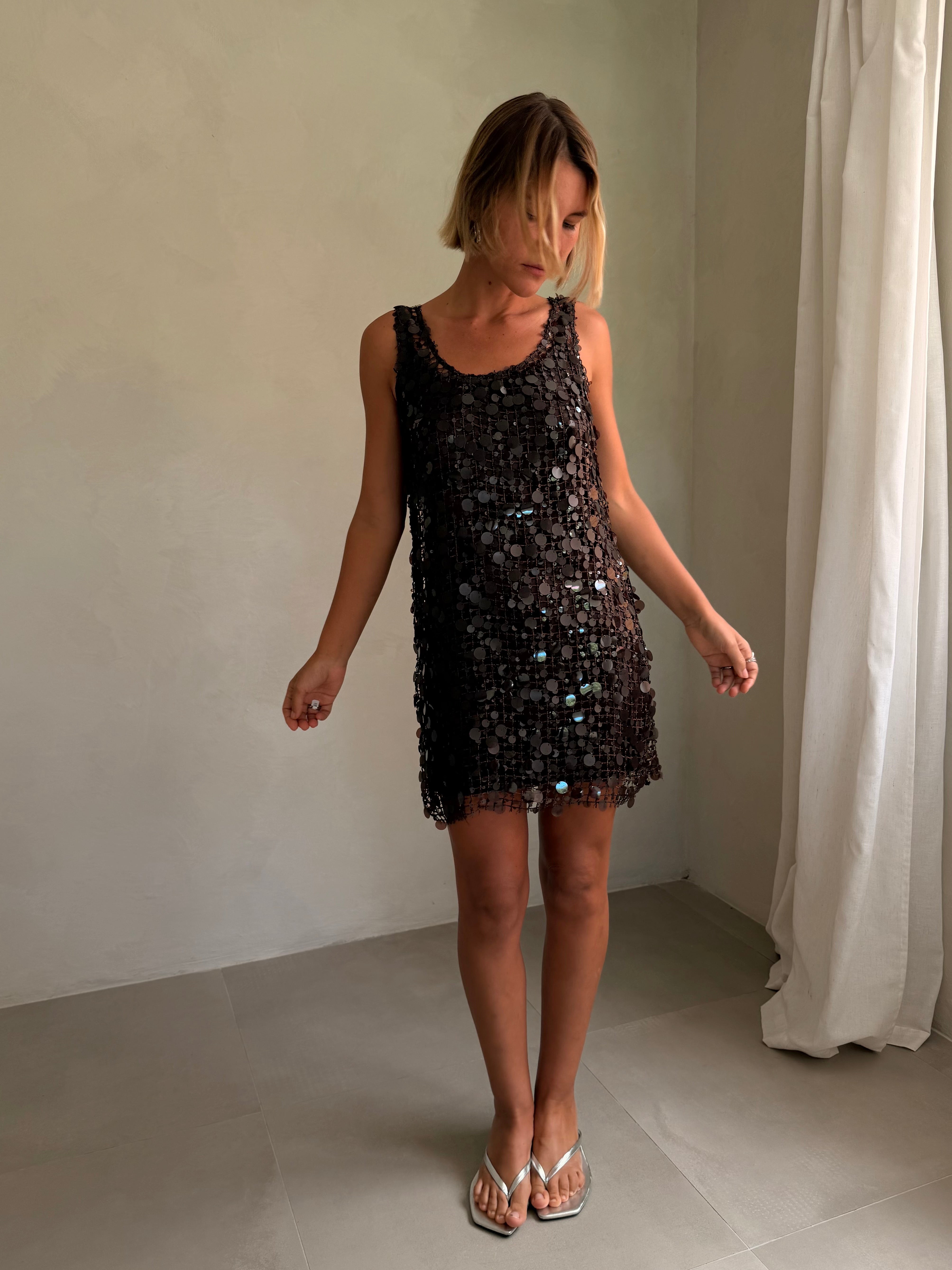 Margo Sequin Mech Dress