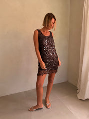 Margo Sequin Mech Dress