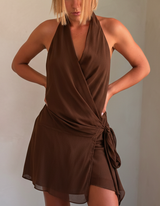 Valentina Dress | Brown