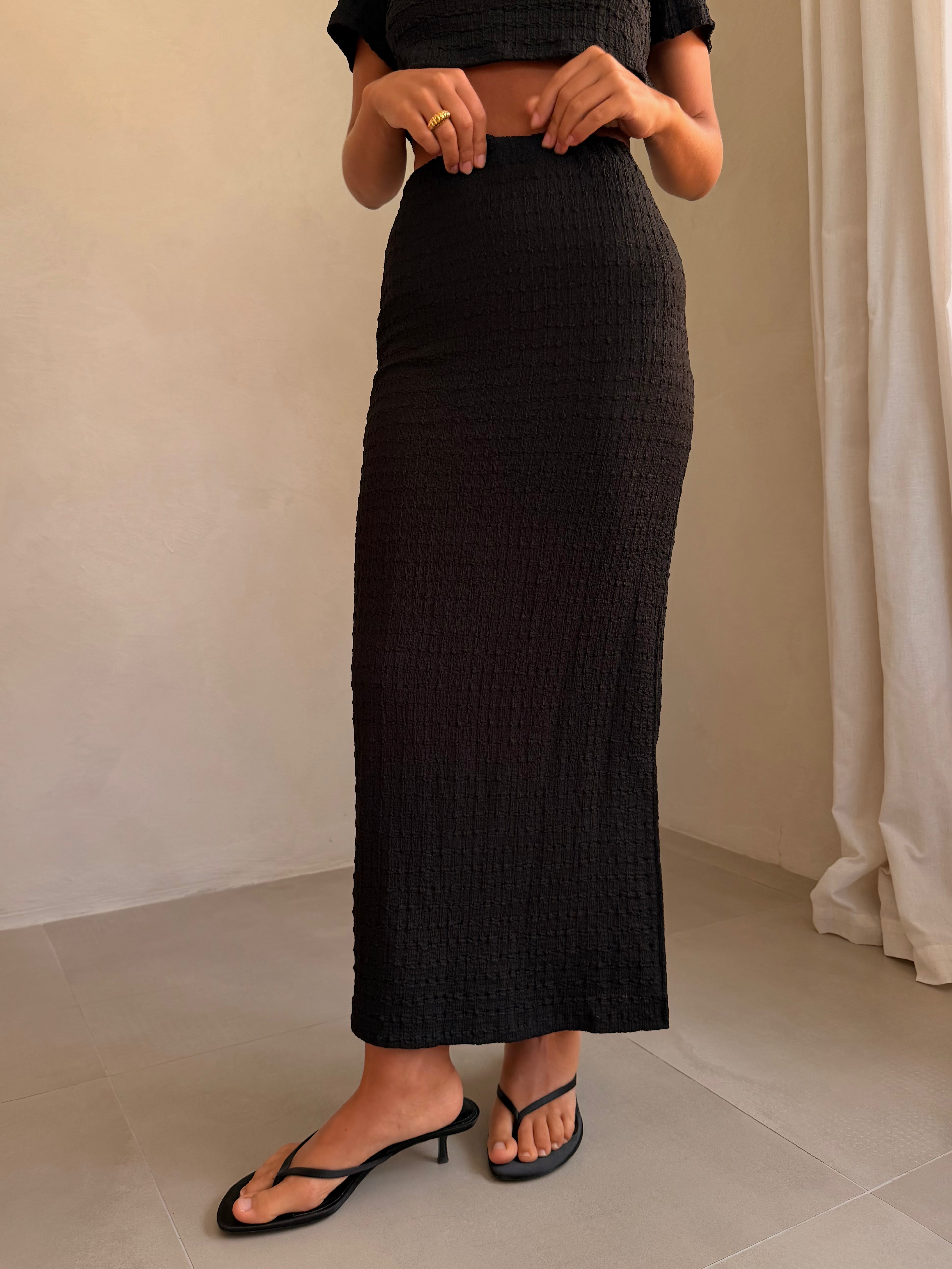 Jenna Textured Knit Set