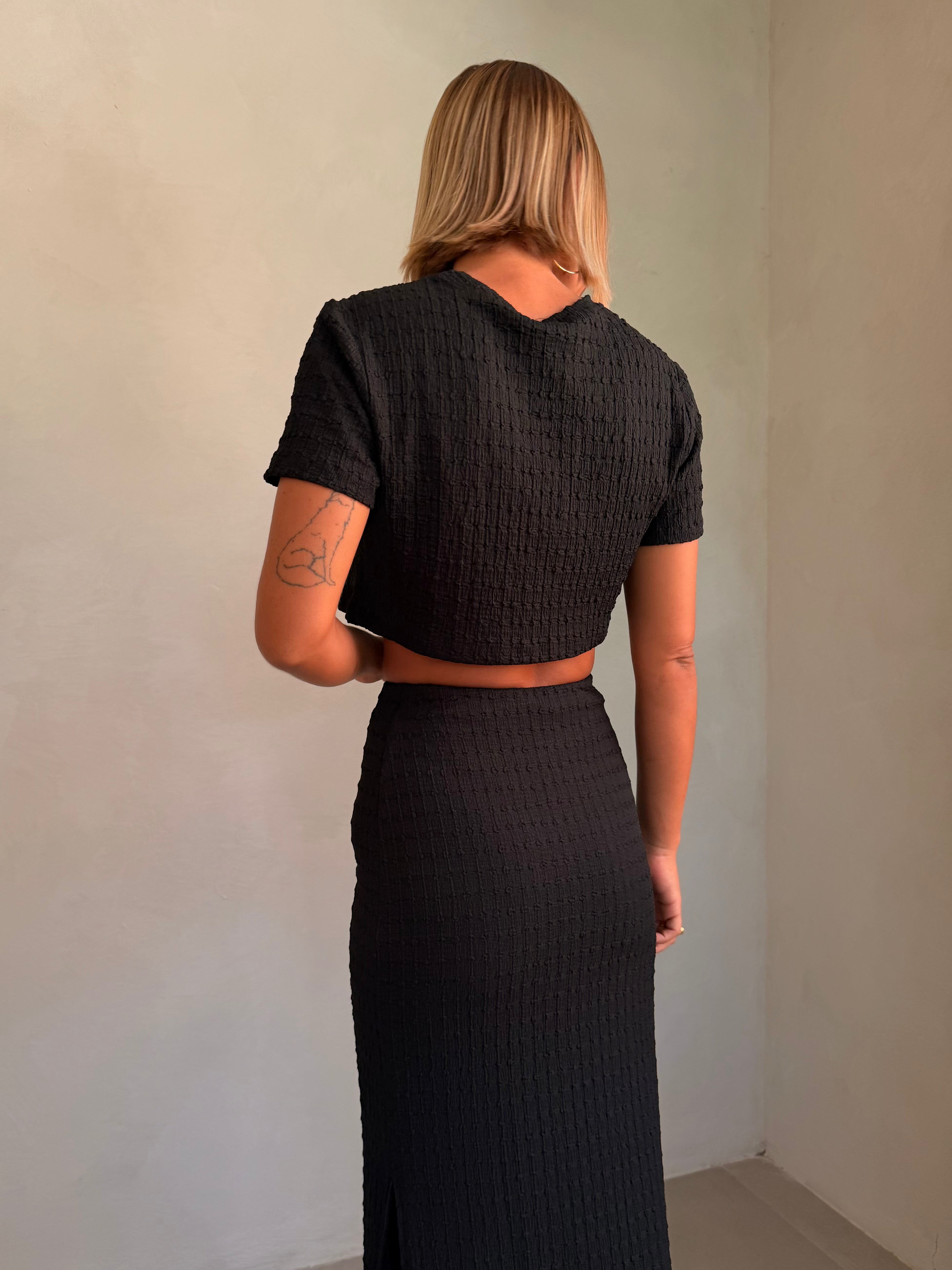 Jenna Textured Knit Set