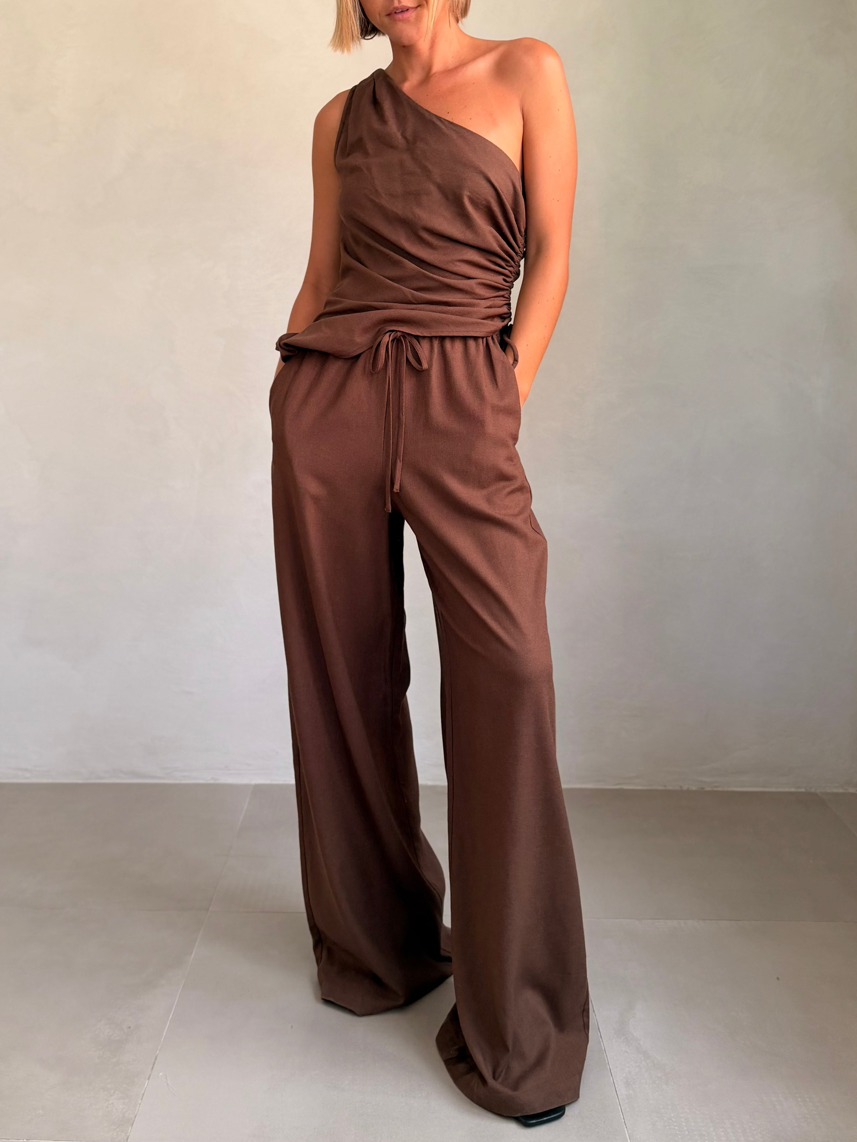 Camila Pant | Brown